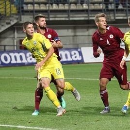 Goal by Denys Popov helps Ukraine U-21 to defeat Latvia