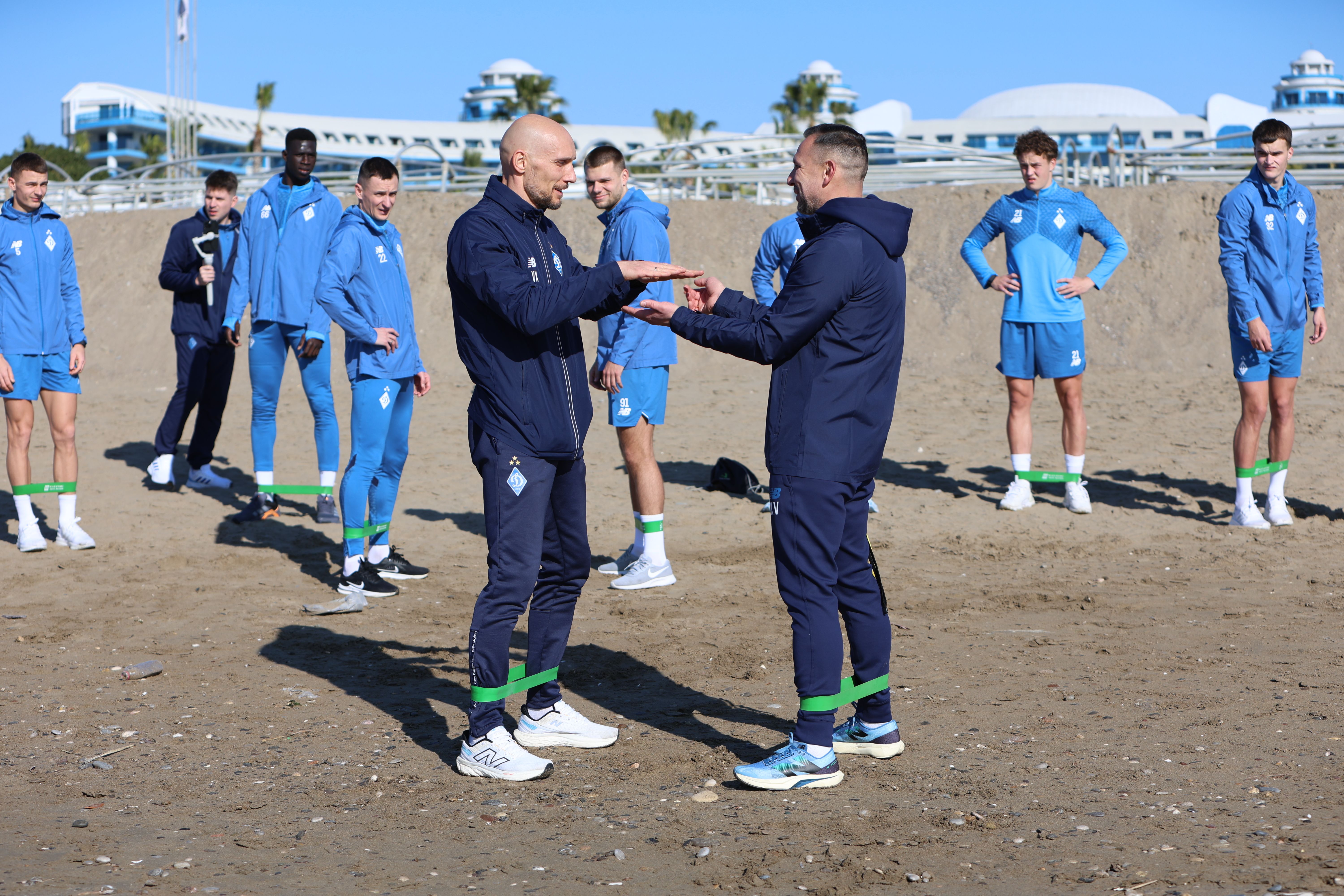 Віталій Кулиба: «Провели тренування на піску, щоб змінити тип роботи»