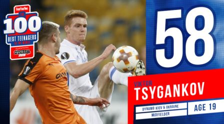 Viktor TSYHANKOV among best young players of the world