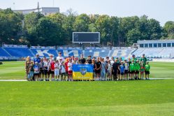 Діти Захисників України відвідали стадіон і тренувальну базу «Динамо»