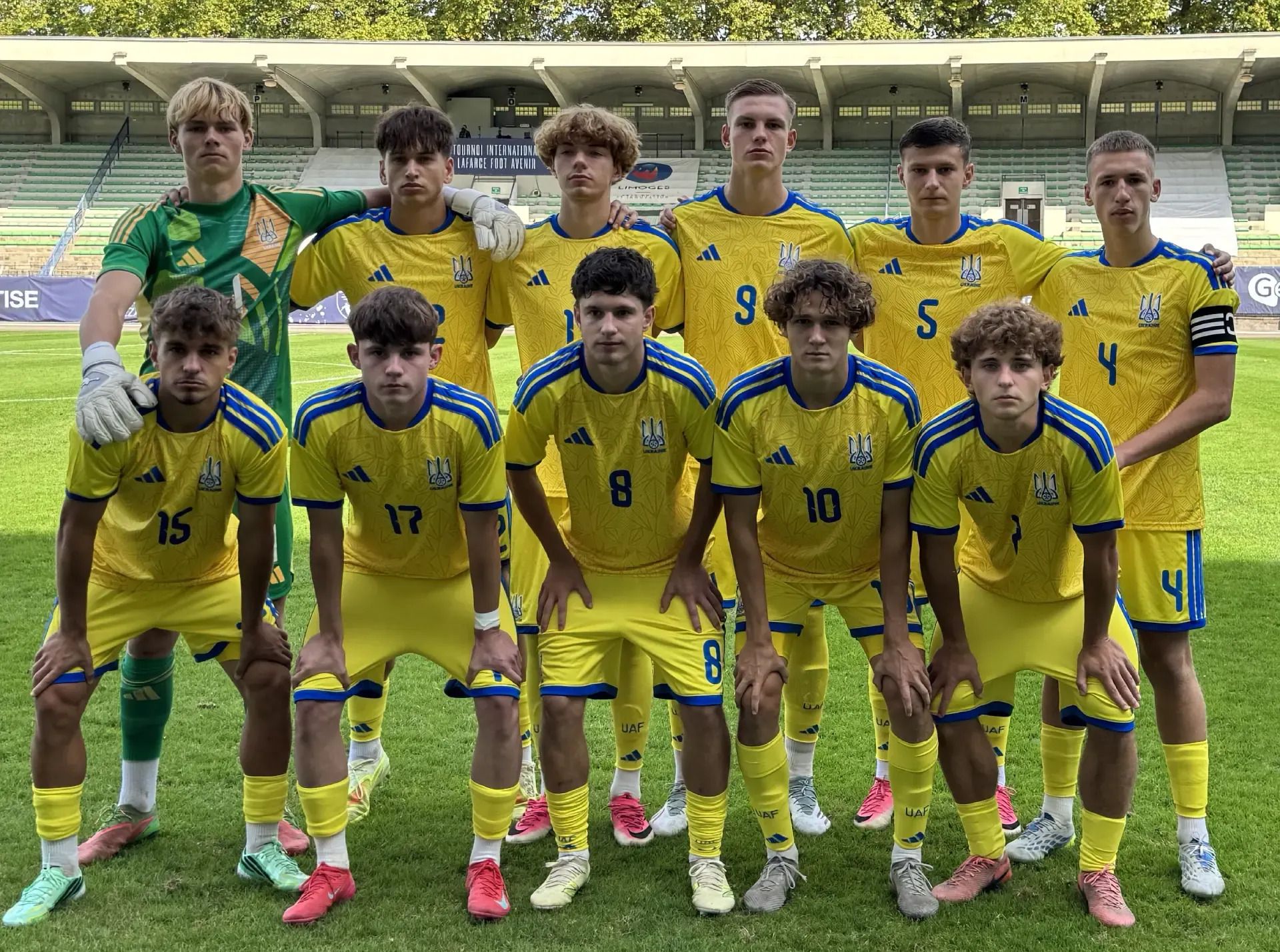 Ярослав Буравцов зіграв у переможному матчі збірної України U18 проти Австрії