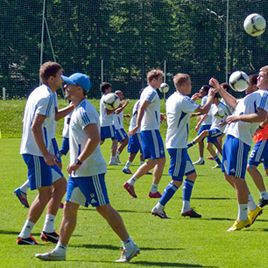 3-й день 1-го збору. «Армійська» розминка та «перестрілка» у двохсторонці