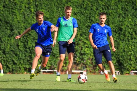 Training session before the game in Poltava. Photo gallery