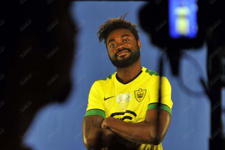 Lukman Haruna – star of Anzhi kit presentation