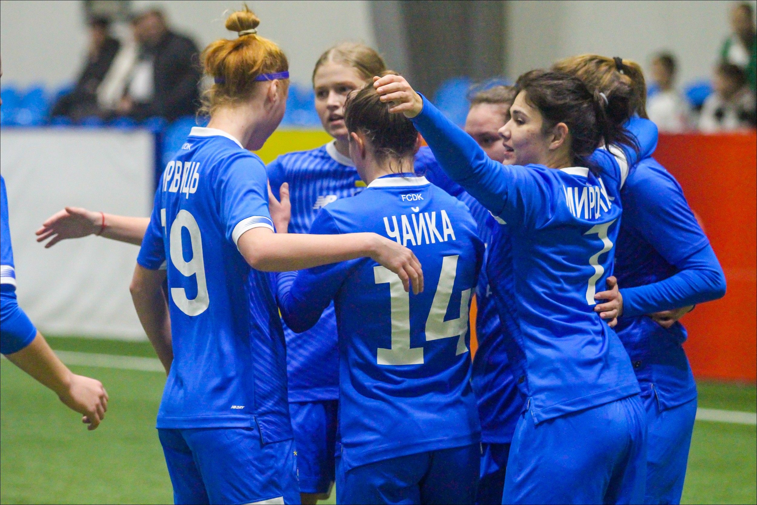 Жіноча команда «Динамо» продовжує підготовку до другої частини сезону