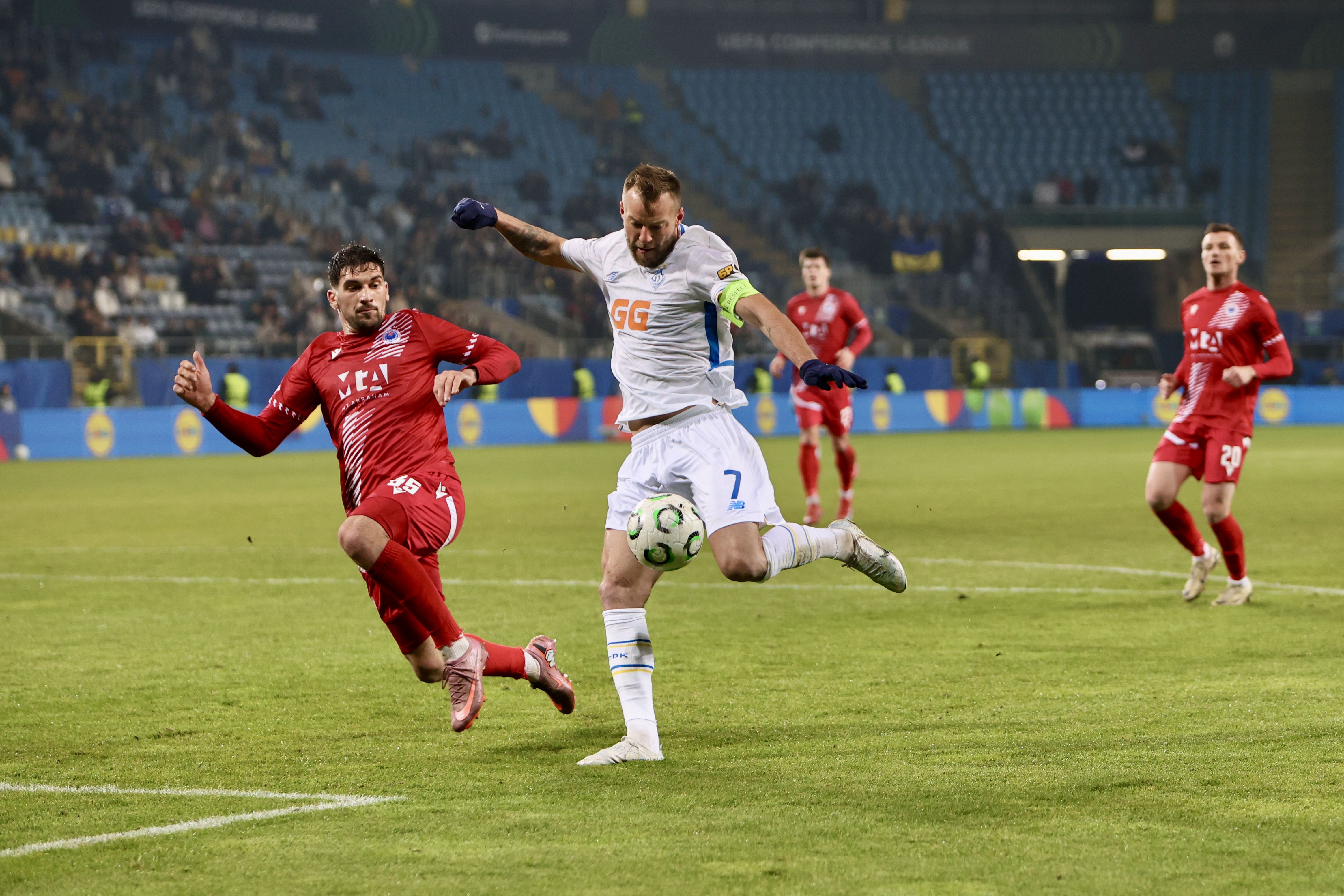 Ліга конференцій. «Динамо» – «Зринськи» – 6:0. Звіт про матч
