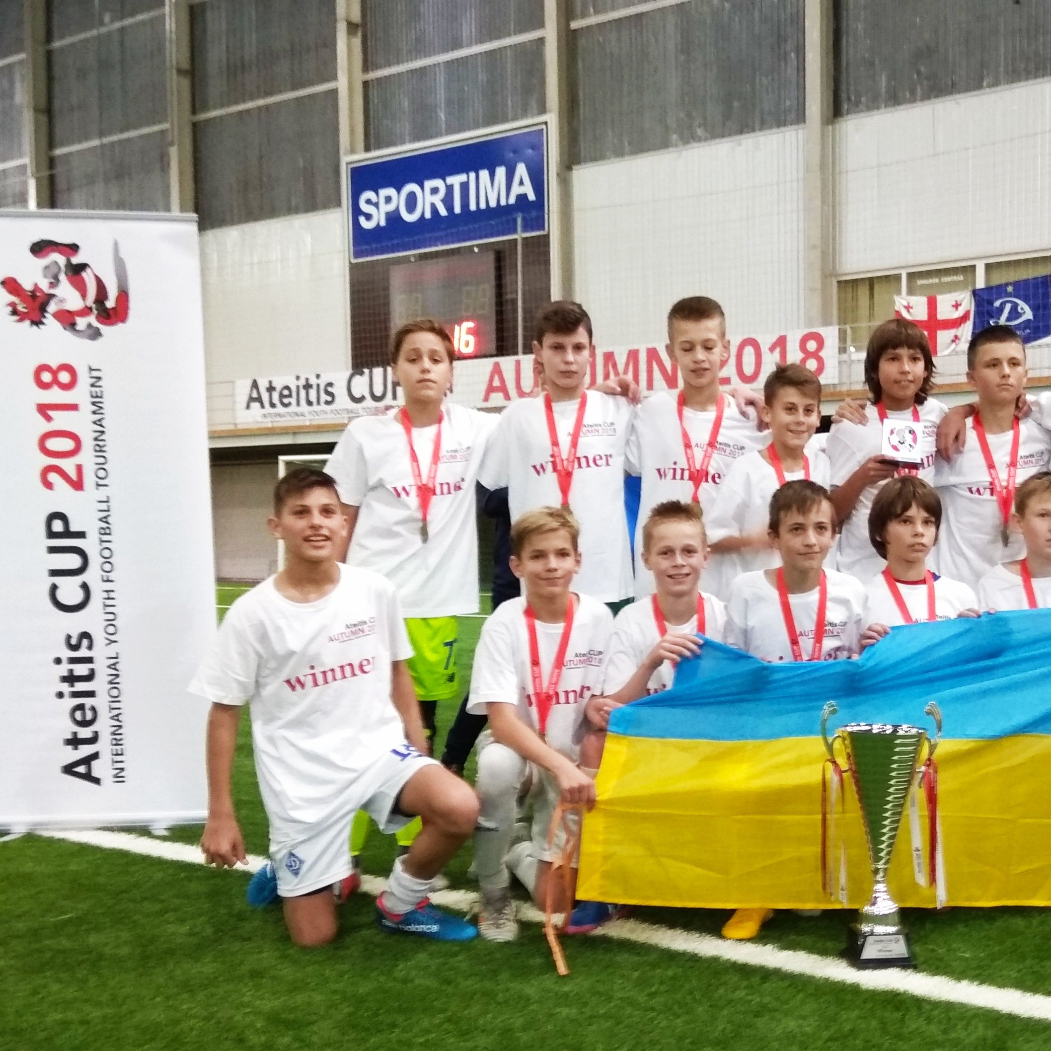 Динамівці ЗАДОРОЖНИЙ та ГАЛІЧ – серед найкращих гравців на Ateitis Cup-2018!