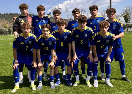Двоє динамівців зіграли за юнацьку збірну України U15