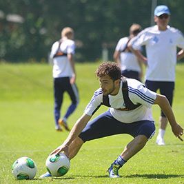 Dynamo second day in Austria: weather favors work