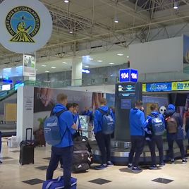 Dynamo U-19 arrive in Turkey for the training camp (VIDEO)
