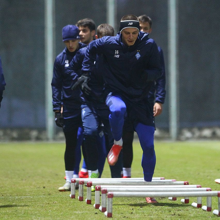 Photos, video: Dynamo training session before the game against Olympiacos