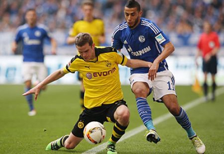 Schalke 04 with Belhanda finish Borussia Dortmund winning streak