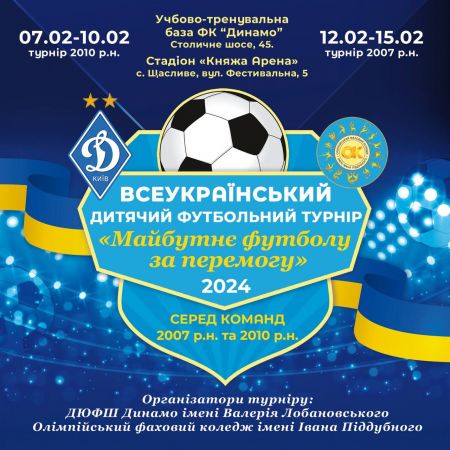 Календар матчів турніру «Майбутнє футболу за перемогу»