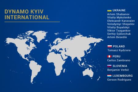Dynamo internationals’ schedule
