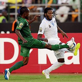 Result of Mbokani’s first match for DR Congo at the AFCON