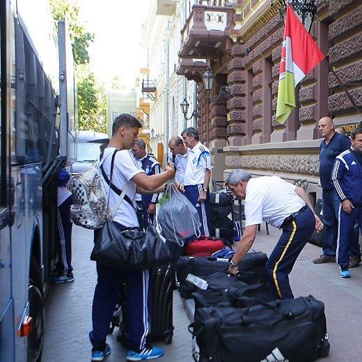 Dynamo arrive in Odesa for Ukrainian Super Cup