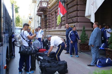 Київське «Динамо» прибуло до Одеси на матч за Суперкубок