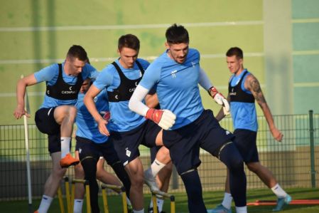 Preparations for the second leg against Fenerbahce