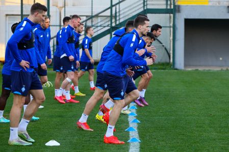 Dynamo in Turkey: training day after first match