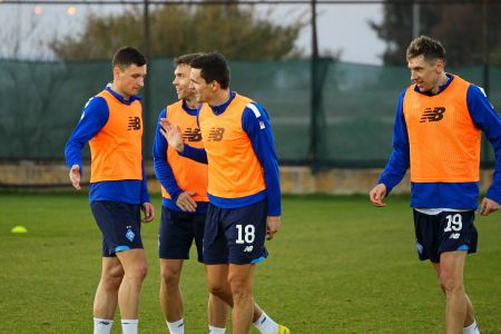 Dynamo in Turkey: training day before the game against Auda