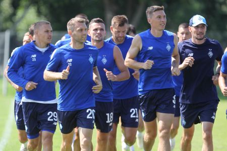 Dynamo in Austria: intense morning session after friendly