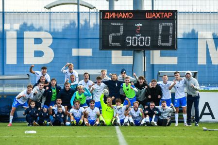 Статистичні підсумки першого кола чемпіонату U19 для «Динамо»