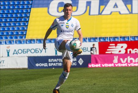 Vladyslav Kabayev makes 50th appearance for Dynamo