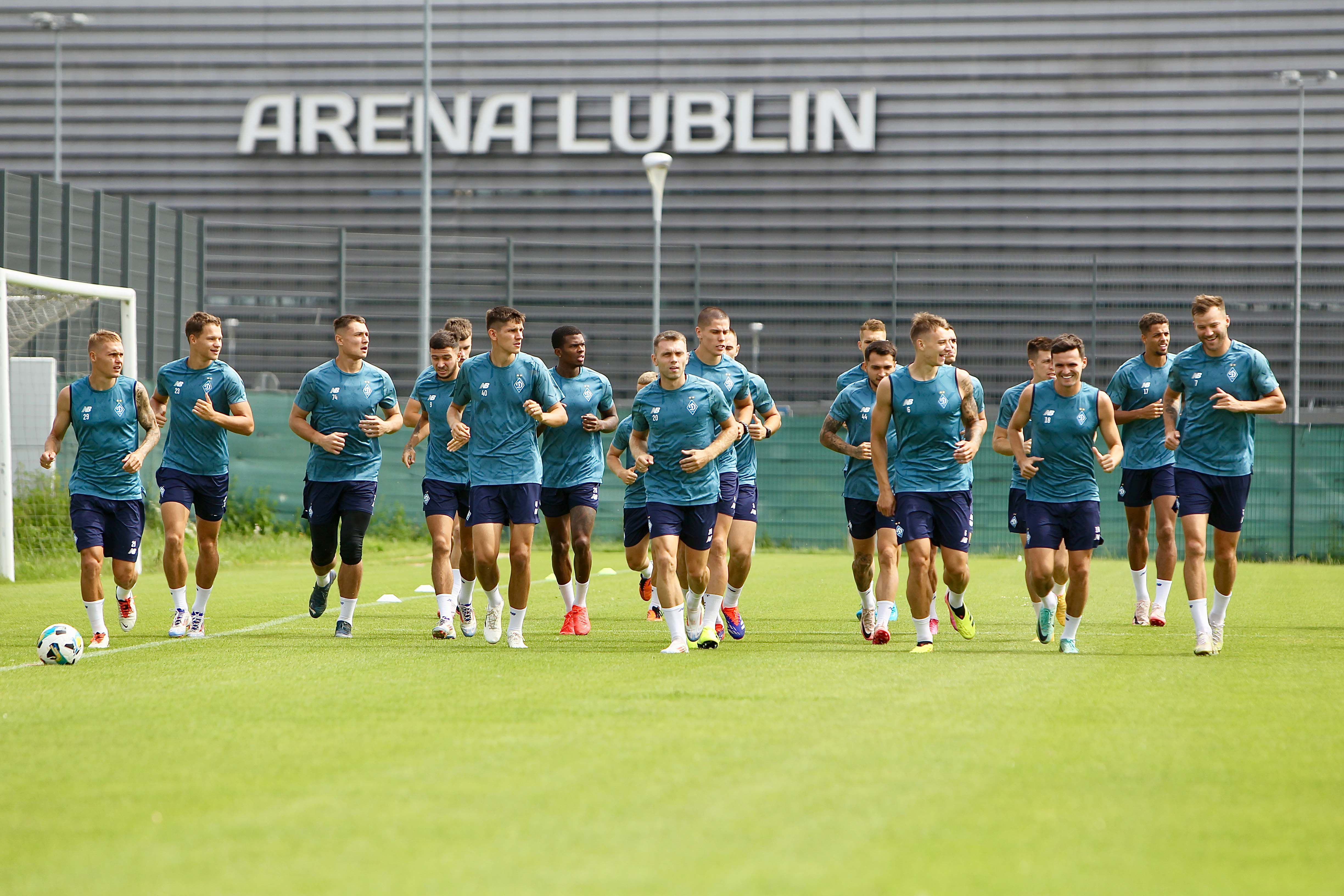 Preparations in Lublin: strength exercises and youth team players' return