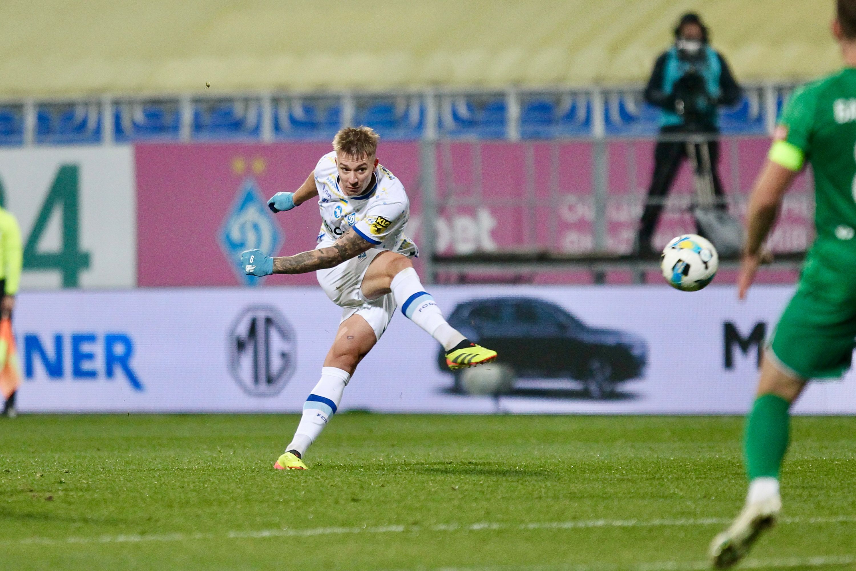 50 appearances of Volodymyr Brazhko for Dynamo