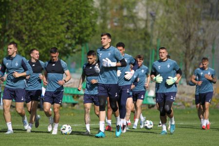 Динамівці готуються до матчу з «Шахтарем» у Львові