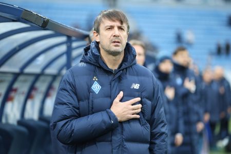 Oleksandr Shovkovskyi reached 100 matches as Dynamo Kyiv head coach
