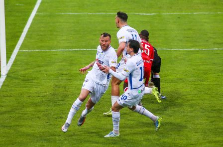 Redushko and Yarmolenko goals nominated for Best goal of April