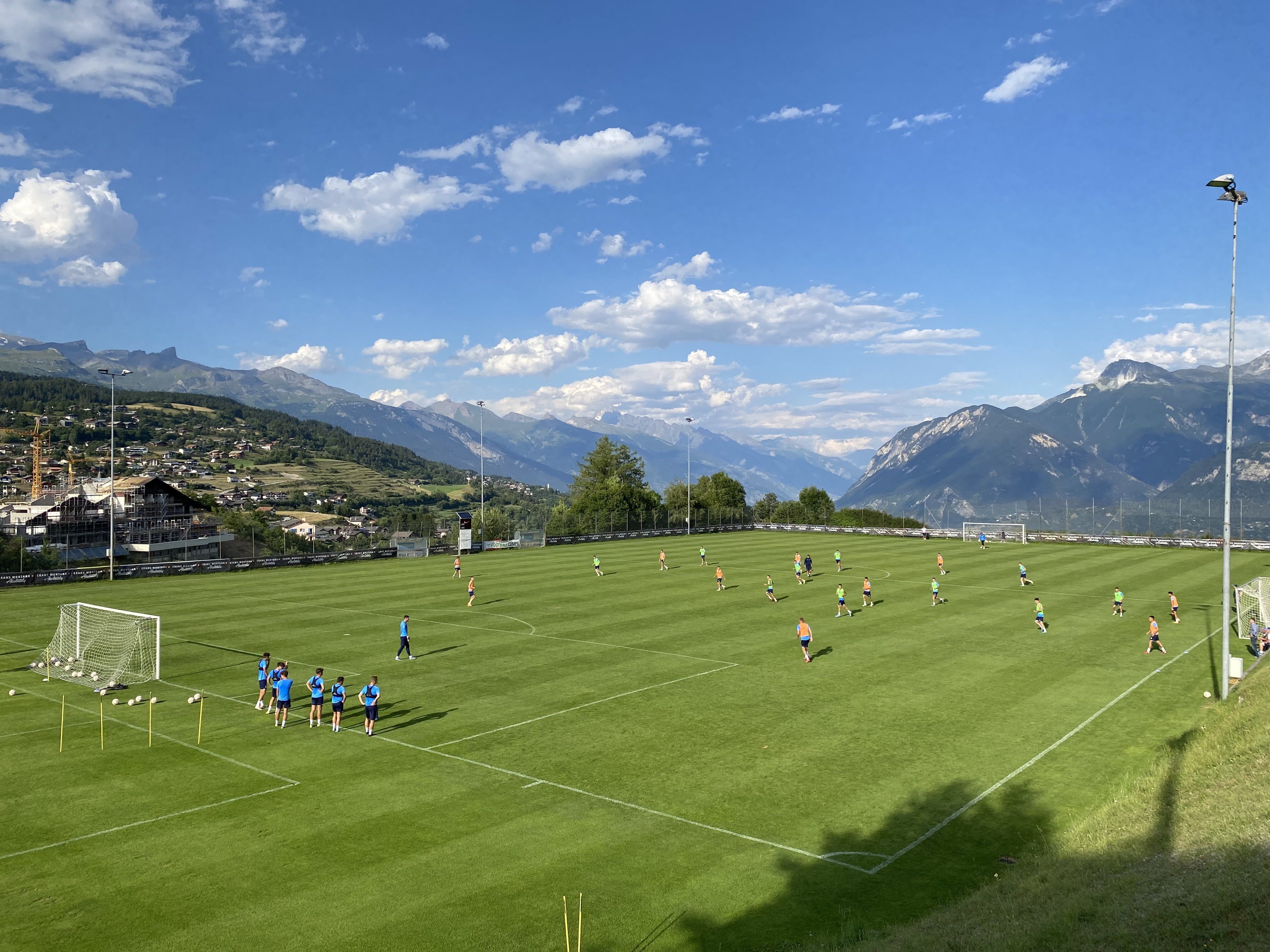 Dynamo in Switzerland. No easing in training process