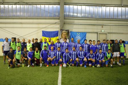 Friends and fans pay tribute to Andriy Husin with football match