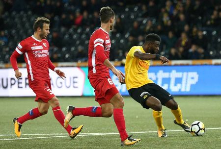 Young Boys flatten Sion before the game against Dynamo