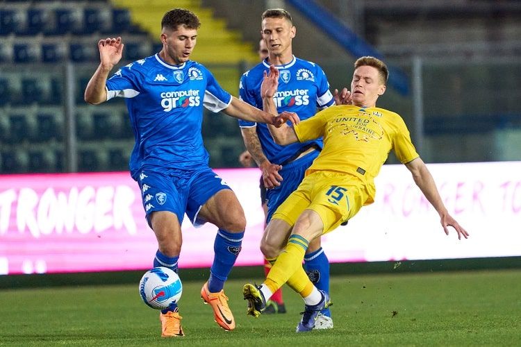 Assist by Tsyhankov and goal by Karavayev help Ukraine defeat Empoli