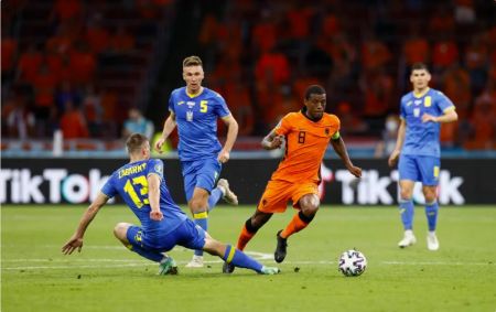 Six Dynamo players feature for Ukraine against Netherlands at Euro-2020