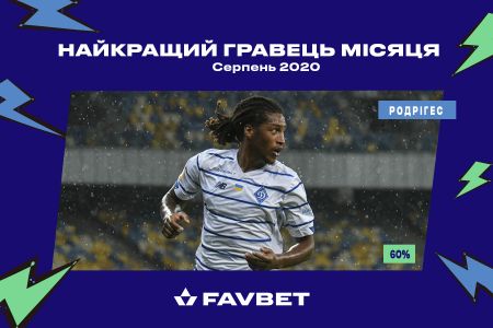 Gerson Rodrigues – FC Dynamo Kyiv best player in August!
