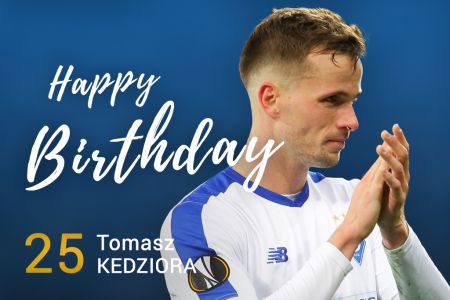Tomasz KEDZIORA turns 25! Congratulations!