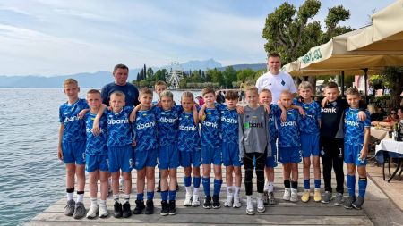 «Динамо» U10 посіло четверте місце на турнірі в Італії