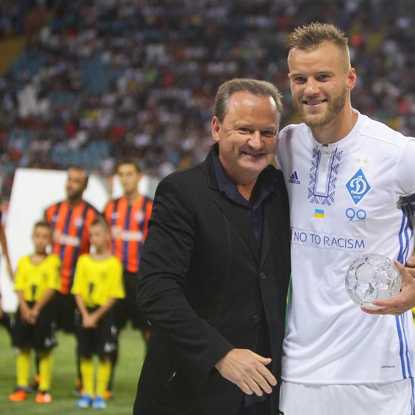 Andriy YARMOLENKO awarded as UPL best player and striker