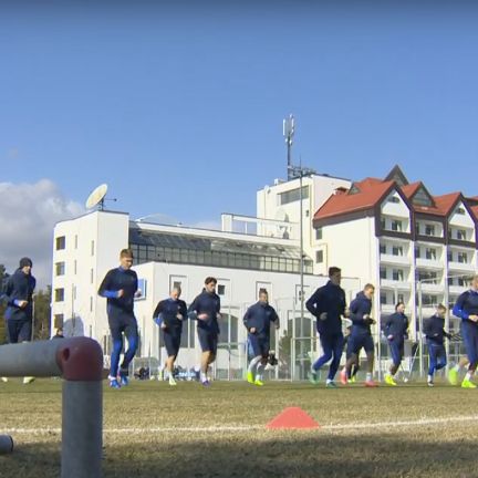 Video: preparations for the game against Zirka