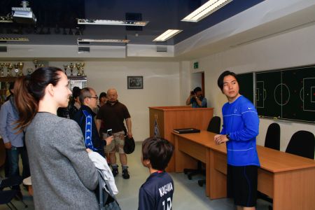 Guests from Japan at Dynamo Alma Mater