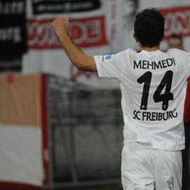 Mehmedi scores, Freiburg overwhelm Nürnberg