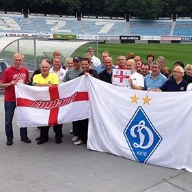 Open day for English fans at Dynamo Stadium