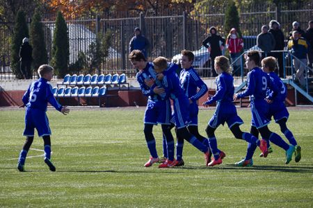 Dynamo U-14: win against Yunist and draw against Shturm