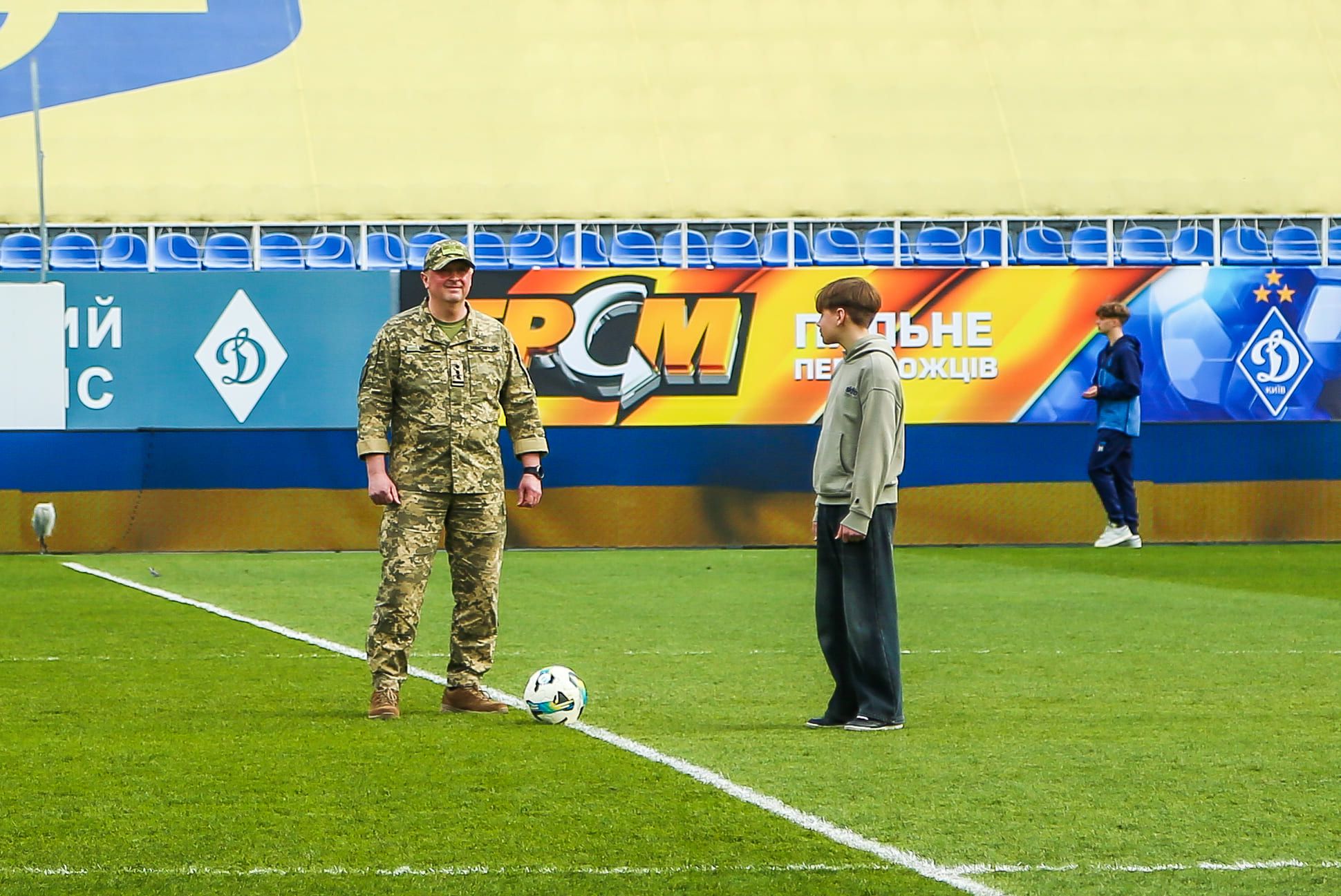Перед матчем із «Зорею» «Динамо» провело спеціальні заходи на підтримку військових