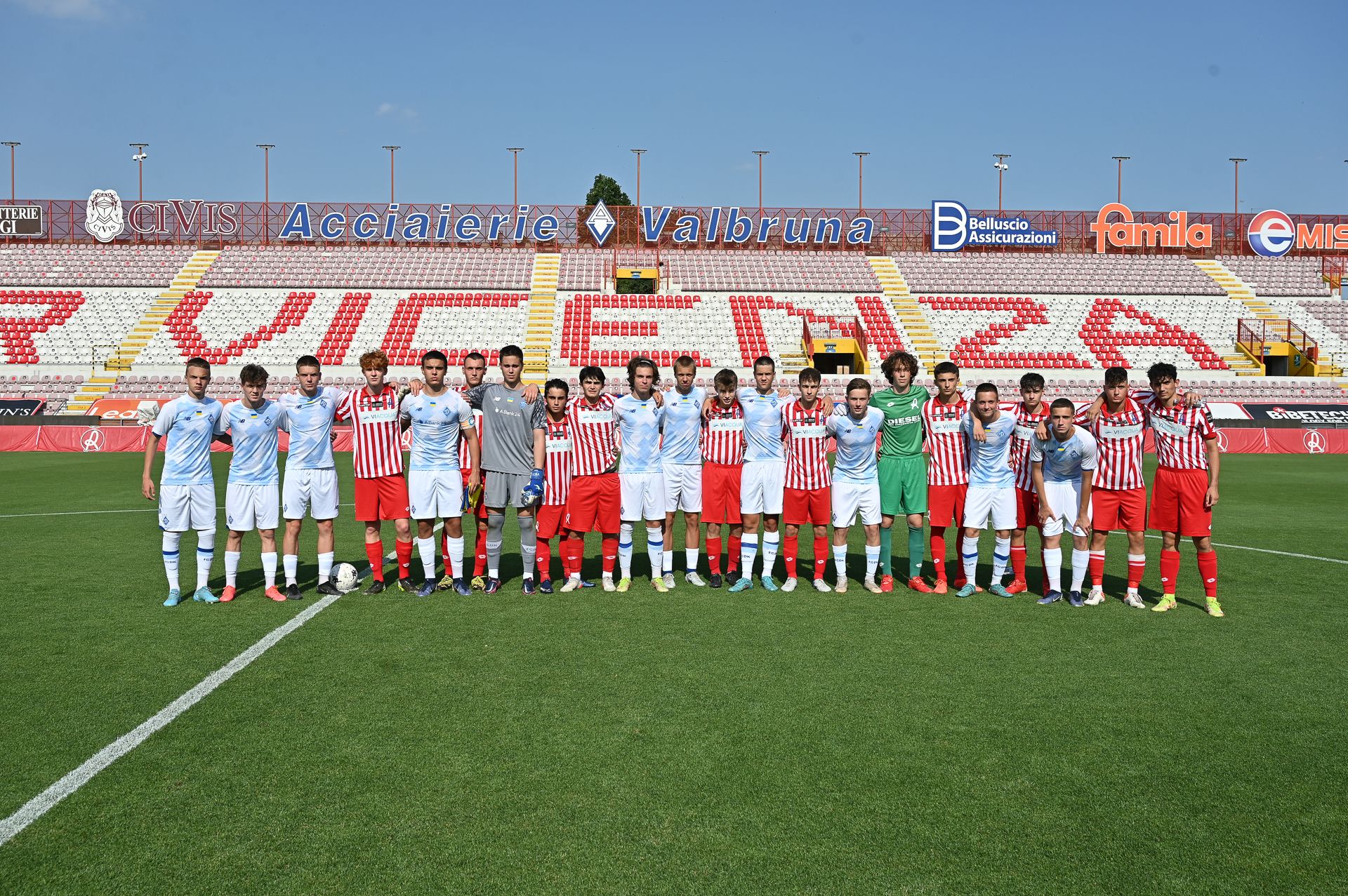 «Динамо» U16 совершило камбек и обыграло «Виченцу» U17 в результативном матче