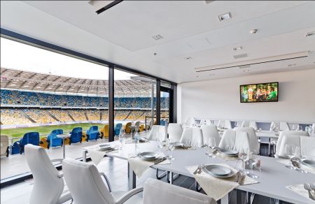 Dynamo – Astana: sky boxes