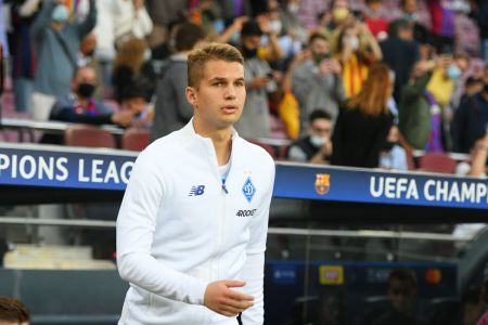 Vladyslav Supryaha loaned out to Sampdoria